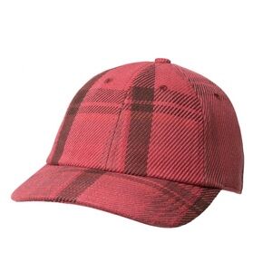 Outerknown Blanket Dad Hat, Dusty Red Cusco Plaid / O/S